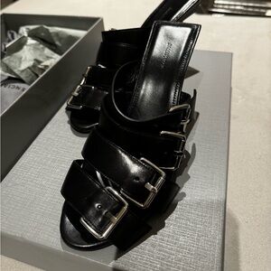 BALENCIAGA BUCKLE HEELS